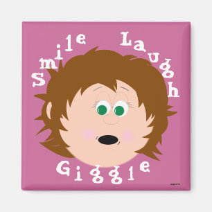 Little Faces Smile Laugh Giggle Magnet