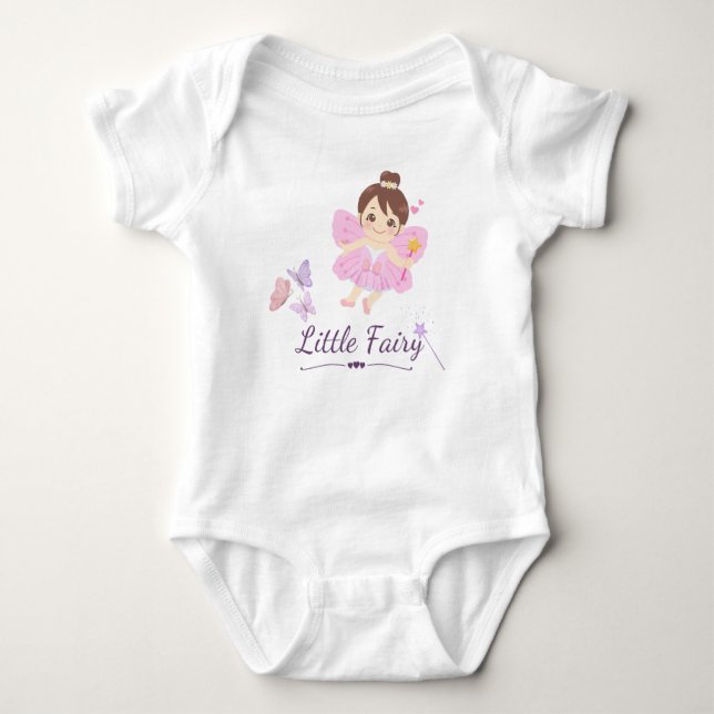 Little Fairy Baby Bodysuit Baby Strampler (Vorderseite)