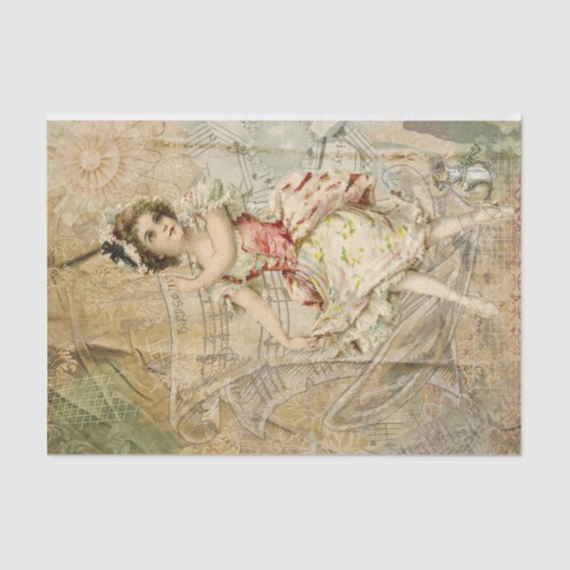 Little Fairy Dancer Seidenpapier