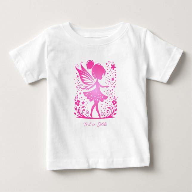 Little Fairy Floral Baby T - Shirt (Vorderseite)