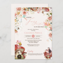 Little Fairy Floral Garden Baby Dusche