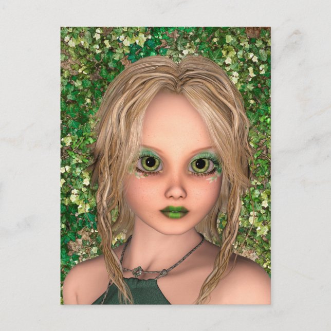 Little Fairy Postkarte (Vorderseite)