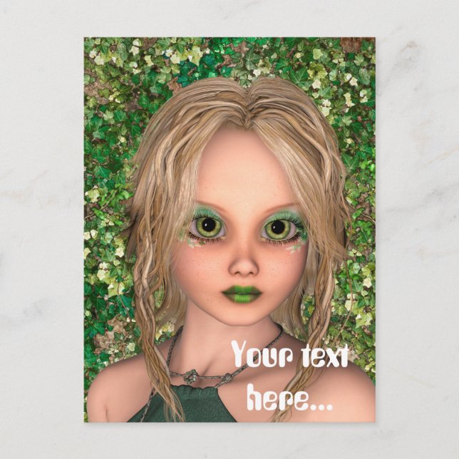 Little Fairy Postkarte (Vorderseite)