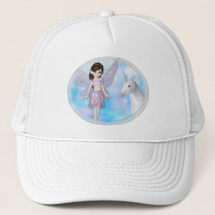 Little Fairy w/Unicorn Designs Truckerkappe