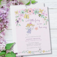 Little Fairy Whimsical Flower Garden Baby Dusche