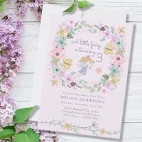 Little Fairy Whimsical Flower Garden Girl