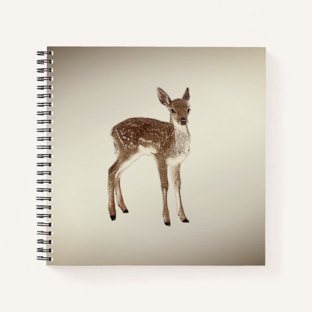 Little Fawn Notizbuch (Vorderseite)