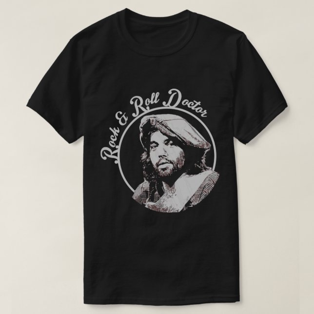 Little Feat Rock und Roll Doktor Lowell George Old T-Shirt (Design vorne)