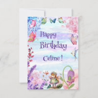 Little Fee Happy Birthday Gruß