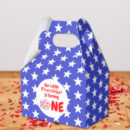 Little Firecracker 1. Geburtstag Geschenkschachtel