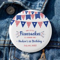 Little Firecracker 4. Juli 1. Geburtstag Party