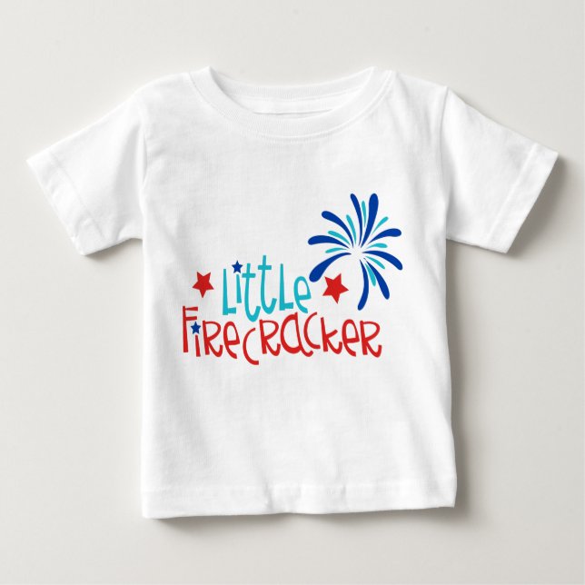 Little Firecracker Baby T-shirt (Vorderseite)