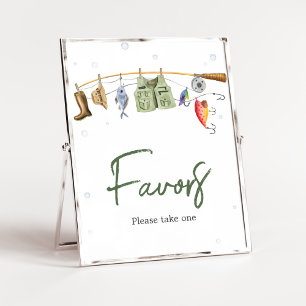 Little Fisherman Baby Shower Favoriten Poster