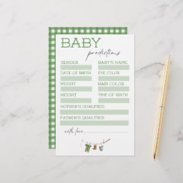 Little Fisherman Baby Shower Predictions