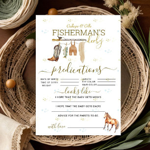 Little Fisherman Derby Baby Shower Vorhersagen