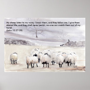 'Little Flock (Christlich)' Print Poster