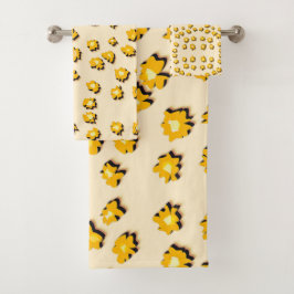 Little flowers badhandtuch set