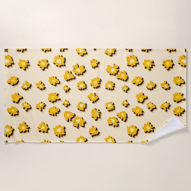 Little flowers strandtuch (Vorderseite)