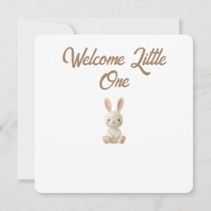 Little Forest Friends Baby-Meilenstein-Karte – Wil Feiertagskarte