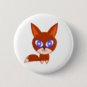 Little Fox Button