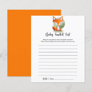 Little Fox cub - Baby Eimer Liste