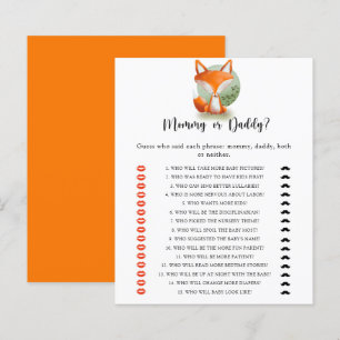 Little Fox Cub - Mama oder Papa Baby Duschgame