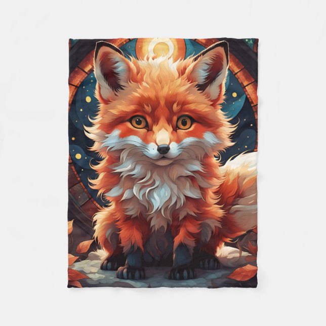 Little Fox Fleecedecke (Vorderseite)