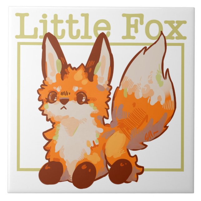 Little fox, fliese (Vorderseite)