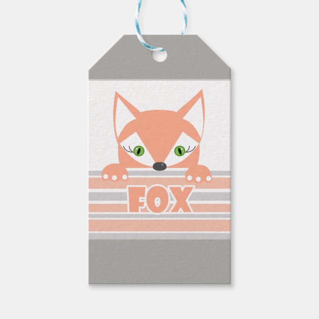 Little Fox Geschenkanhänger (Vorderseite)