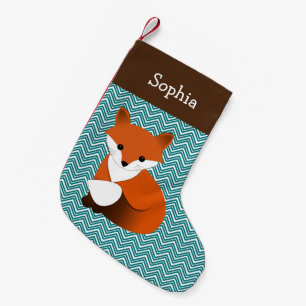 Little Fox Personalisiert Kleiner Weihnachtsstrumpf