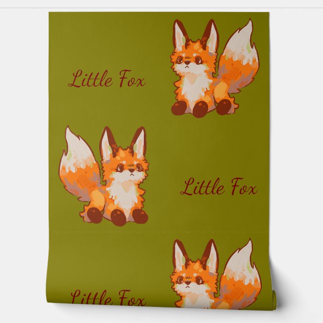 Little Fox Tapete (Abrollen)