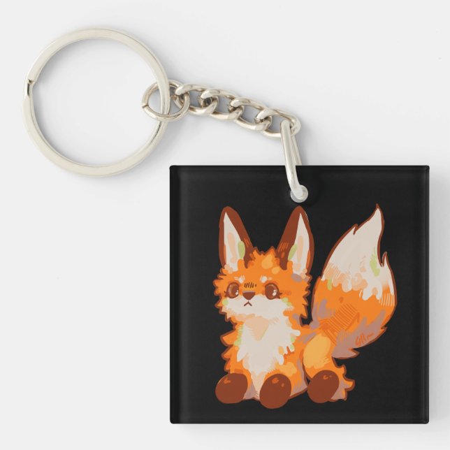 Little Fox, vosje Schlüsselanhänger (Vorderseite)