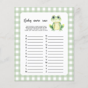 Little Frog - Baby name race