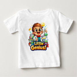 Little Genius Cute Baby Illustration Baby T-shirt