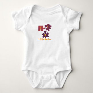 Little Genius Puzzle Baby Bodysuit . Strampler