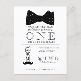 Little Gentleman Birthday Party Einladung