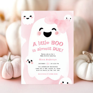 Little Ghost Boo Halloween Baby Dusche Einladung
