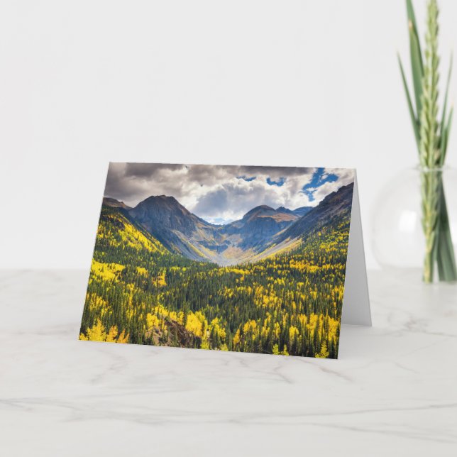 Little Giant & Kendall Peak, Silverton, Colorado Karte (Vorderseite)