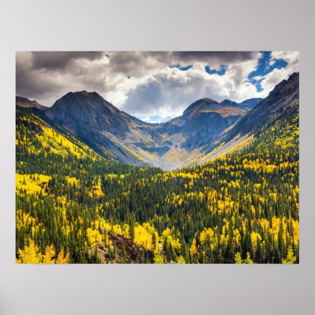 Little Giant & Kendall Peak, Silverton, Colorado Poster (Vorne)