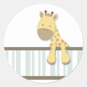 Little Giraffe {Aquamarin}   Aufkleber