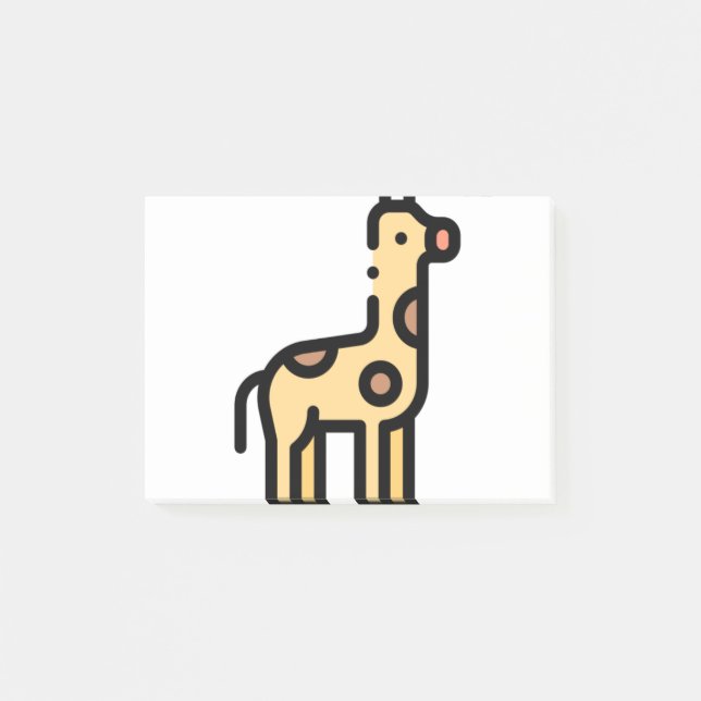 Little Giraffe Post-it Klebezettel (Vorderseite)