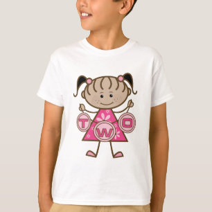 Little Girl 2. Geburtstag T - Shirt und Geschenke