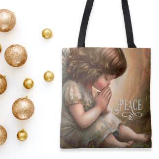 Little Girl Angel Radiant Light Halo beten
