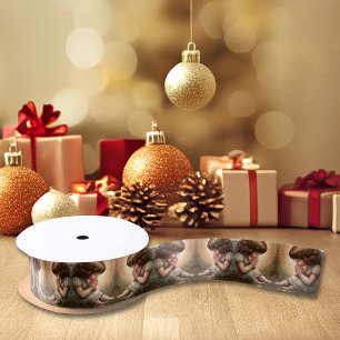 Little Girl Angel Radiant Light Halo beten Satinband