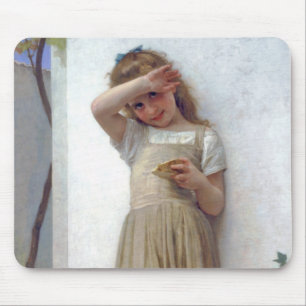 Little Girl, Bouguereau Mousepad