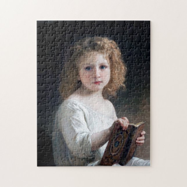 Little Girl, Bouguereau Puzzle (Vertikal)