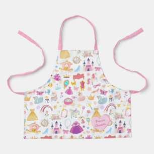 Little Girl Hübsch Princess Fairy Tale Muster Schürze