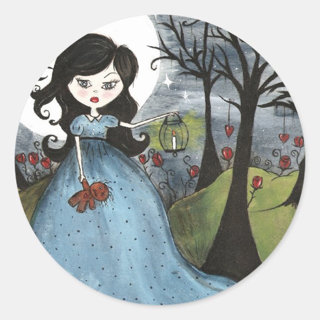 Little Girl Lost - Stickers (Vorderseite)