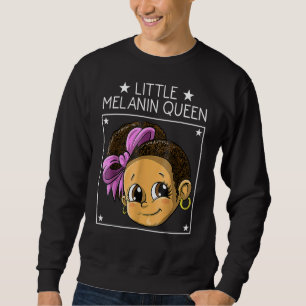 Little Girl Melanin Black History Magic Sweatshirt