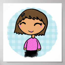 Little Girl Print Poster